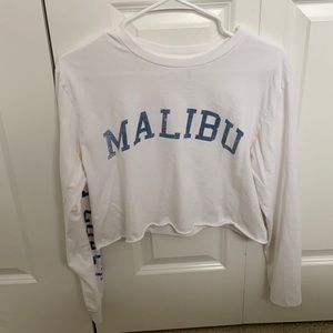 Malibu cropped tee